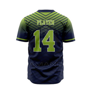 New Arrival High Quality 100% Polyester Customizable <b>Baseball</b> Uniform <b>Set</b> Quick Dry Breathable Made in Pakistan - Product Image 4