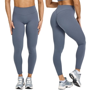 Leggings de compression taille haute pour femmes, effet ventre plat, rehaussement des fesses, sculptants, pour la course et la gym, avec taille élastique anti-pression - Product Image 1