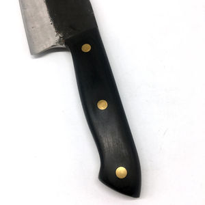 Cuchillo Deba Moderno Grandsharp de 8'' para Sushi, Cuchillos Japoneses para Sashimi, Pescado y Salmón con Mango de Cuerno de Búfalo Negro y Madera de Hierro del Desierto - Product Image 6