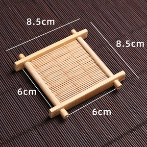 Sous-verres rectangulaires en bambou antidérapants pour la décoration | Ensemble de sous-verres en bambou du Vietnam - Product Image 3