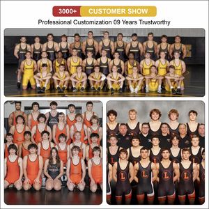 Vente chaude Sublimation Impression MMA Porte Full Body Wrestling Singlet Nouveau Design Top dans la ville 2026 Wrestling Fighting Wears - Product Image 5