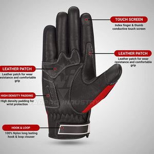 Waterproof Motorbike Riding <b>Gloves</b> Anti Slip <b>Touch</b> <b>Screen</b> Support Outdoor Racing Equipment Breathable Motorbike Riding <b>Gloves</b> - Product Image 2