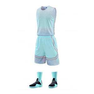 Uniformes de Baloncesto Personalizados al por Mayor en Stock, Conjuntos Transpirables de Secado Rápido para Hombre, Camisetas de Baloncesto - Product Image 2