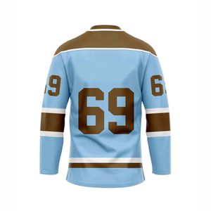 Design Your Own Sublimation Ice Hockey <b>Shirts</b> Customized Sublimation Logo Ice Hockey Jersey - Product Image 2