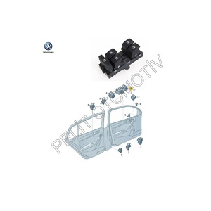 Interruptor Automático de Ventana Izquierda Fabia 5g0959857d, Botón de Apertura - Product Image 2