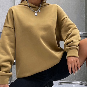 Top Qualité Hommes Femmes Hoodies Broderie Logo Personnalisé Coton Polaire Tissu - Product Image 1