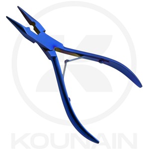 Aguja de Bucle de Plasma Azul KOUNAIN, Herramienta de Acero Inoxidable para la Instalación de Extensiones de Cabello con Cuentas, Uso Comercial - Product Image 1