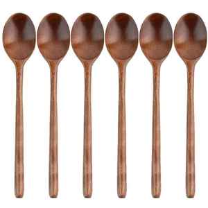 Juego de cubiertos artesanales japoneses de alto estándar Tenedor de madera natural Cuchillo Cuchara Último diseño a la venta - Product Image 2