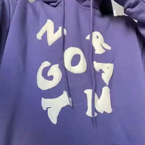 Jersey de invierno con estampado de abullonado de alta calidad para hombre, Sudadera con capucha cómoda con diseño de patrón sólido de Material duradero, a la venta - Product Image 5