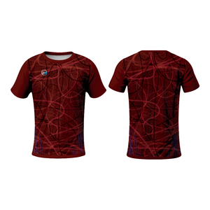 Camiseta de sublimación de diseño personalizado de alta calidad, estilo deportivo informal OEM para uso informal - Product Image 1