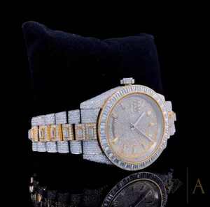 Reloj de Lujo para Hombre, Resistente al Agua, de Acero Inoxidable, con Diamantes Reales en la Esfera y los Agujas - Mejor Precio - Product Image 4