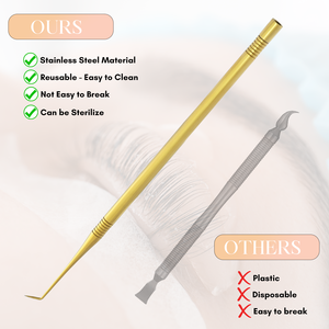 Eyelash Lift Metal Tool <b>Lash</b> Lift <b>Separation</b> Comb Eyebrow Perming Tinting Stainless Steel Lifting Accessories Professional Tool - Product Image 5