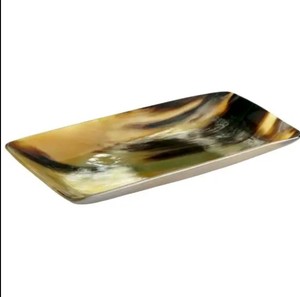 Plateau de service moderne et durable en bois de luxe fait à la main avec incrustation de résine pour la maison cuisine hôtel à bas prix - Product Image 6