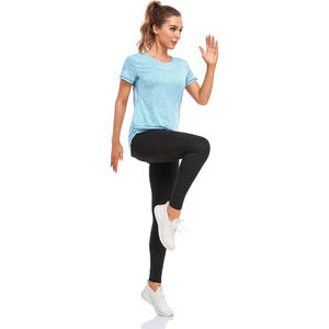 เสื้อยืดผู้หญิงขายดี ผ้าฝ้าย 100% คุณภาพสูง ระบายอากาศดี ทรงปกติ สวมใส่สบาย เหมาะสำหรับฤดูร้อน ตกแต่งด้วยลายปัก แห้งเร็ว ไม่เป็นขุย - Product Image 2