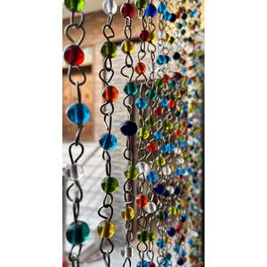Bohemian Beaded Curtain with Jingle Bells for Wedding Hanging Decorations - Product Image 4