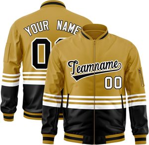 Slim Fit Custom Varsity <b>Jacket</b> with Zipper Front OEM Manufacturer Wholesale Bulk Orders - Product Image 1