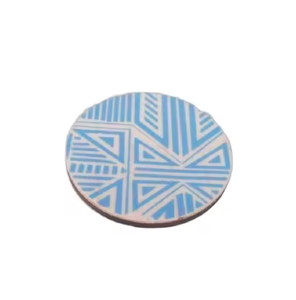 Top Trending Modern Round Wood Coasters with Smooth Surface Anti-Slip <b>Pads</b> for Beverages Tea & <b>Coffees</b> Holding - Product Image 5