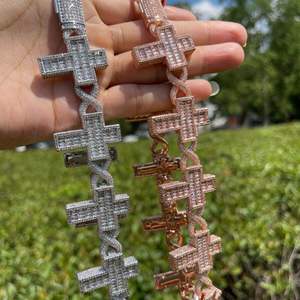 Infinity Linked Iced Out Hip Hop Collar de lujo - Product Image 2