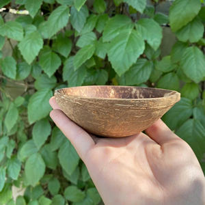 ชามทรงไข่กะลามะพร้าวธรรมชาติสำหรับไอศกรีม-ทำด้วยมือเป็นมิตรกับสิ่งแวดล้อมส่งออกพร้อม ECO2GO เวียดนาม - Product Image 5