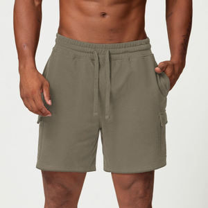 Pantalons courts de sport décontractés à cordon de serrage de haute qualité en gros, automne hiver, pantalon de course pour hommes, pantalon cargo - Product Image 5