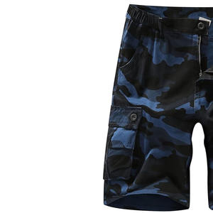 กางเกงขาสั้นผ้าแคนวาสยืดได้มีทุกขนาดและหลายสีลายสตรีทแวร์ออกแบบได้ตามต้องการ - Product Image 3