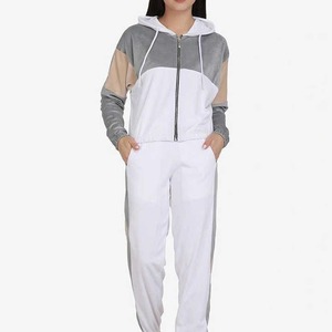 Survêtement d'hiver pour femme, poids lourd, décontracté, sport, luxe, coupe régulière, logo personnalisé, imperméable, écologique, jogging, streetwear - Product Image 2