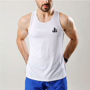 Venta directa de fábrica de alta calidad transpirable 100% algodón de secado rápido Casual Tank Top para hombres gimnasio ejercicio - Product Image 1