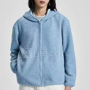 Veste polaire pour femmes la plus vendue de haute qualité conception personnalisée vente en gros de veste polaire d'hiver pour femmes - Product Image 2