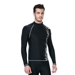 Vente en gros de produits de qualité supérieure pour hommes, protection contre les éruptions cutanées, taille et couleur personnalisées, Spandex confortable et sublimé, ODM disponible - Product Image 2