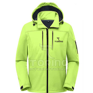 Chaqueta de invierno Softshell con capucha para hombre recién llegada del mejor fabricante nueva en stock con servicio OEM disponible - Product Image 4