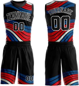 Uniforme de baloncesto sublimado para hombre personalizado al por mayor de fábrica diseño 100% poliéster hecho uniforme de baloncesto - Product Image 4