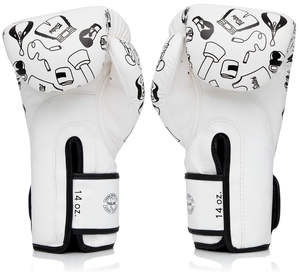 Guantes de boxeo estilo mexicano Fairtex de calidad superior logotipo personalizado 6oz 8oz 12oz 16oz guantes de competición de entrenamiento de combate de cuero - Product Image 2