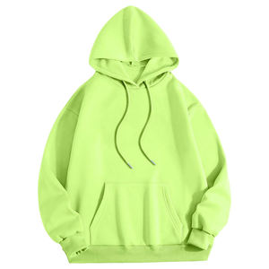 Sudaderas con capucha con estampado de dragón verde neón, sudadera de Hip Hop de gran tamaño para hombres y mujeres, sudadera informal de moda con capucha holgada - Product Image 2