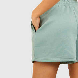 Concevez votre propre logo Meilleure vente Femmes Strass Jeans Shorts à séchage rapide respirant Jeans Shorts - Product Image 6