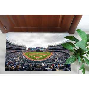 Alfombra Estampada con Diseño del Estadio Yankee de Béisbol, Alfombra Decorativa para el Hogar de Nueva York, Alfombra de Chenilla - Product Image 4