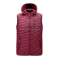 Vente en gros gilet en sherpa gilet pour hommes gilet de travail sans manches veste pour femmes gilet en polaire vierge avec broderie personnalisée pour l'hiver