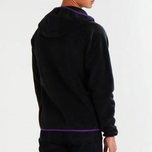 Vestes en molleton de coton polyester pour hommes, vêtements d'extérieur chauds et doux, teints unis pour l'hiver, l'automne et l'extérieur, vêtements confortables - Product Image 2