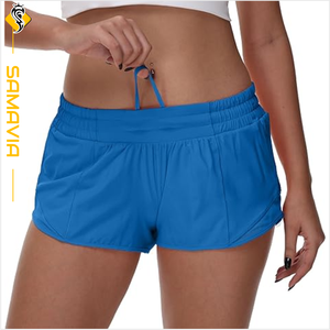 Short de course à séchage rapide pour femme Léger respirant Taille haute Short d'entraînement pour femme Tendance UE/États-Unis Prêt à expédier - Product Image 3