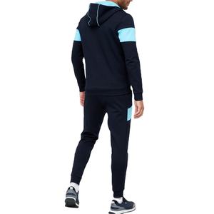 Conjunto Deportivo Informal de Invierno para Hombre, Corte Ajustado, Bordado, Felpa, Pantalones Deportivos, Sudadera con Capucha, 2026 - Product Image 4