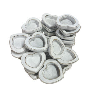 ชามแป้งไม้แฮนด์เมดสำหรับตกแต่งบ้านและทำเทียนดีไซน์โคลเวอร์สี่แฉกงานฝีมือจาก CA1829เวียดนาม - Product Image 3