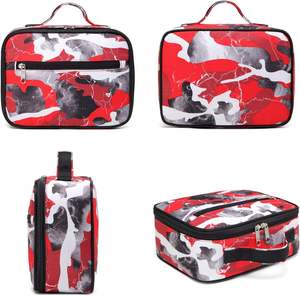 Ensemble sac à dos et boîte à lunch pour enfants pour la rentrée scolaire avec fermeture éclair et motif de personnages Cadeau unisexe pour adolescents et enfants - Product Image 4