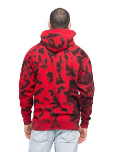 Sudadera con capucha personalizada Unisex de alta calidad para hombre, Sudadera con capucha de tamaños personalizados Mineral Wash Tie Dye Activewear - Product Image 3
