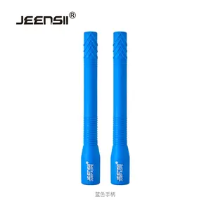 High Speed Aerobic Fitness Light Segmentation Nylon Plastic 4MM PVC Jump Rope Long Handle Sweatband