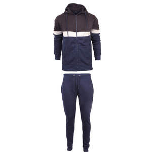 Ensemble de survêtement pour homme neuf, sweat à capuche en polaire, haut et bas, jogging, survêtement, taille S M L XL, vêtements de sport - Product Image 4