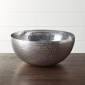 Cuenco de metal rústico para Decoración de cocina de granja - Product Image 3