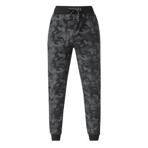 Survêtements d'hiver pour hommes grande taille avec logo personnalisé, camouflage, fermeture éclair, légers, 100% coton, tissu éponge français 420 g/m², camouflage, fermeture éclair. - Product Image 4