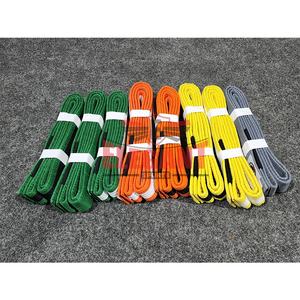 Cinturones de BJJ para niños 100% algodón con logo personalizado, cinturones de Jiu Jitsu brasileño con logo personalizado, tallas para adultos y niños en cinturones de BJJ - Product Image 5