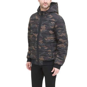 Thick <b>Camo</b> Bubble Hight Quality Wholesale Winter Outdoor Custom Logo Men Puffer <b>Jacket</b> With Hood Windbreaker High Street <b>Jacket</b> - Product Image 3