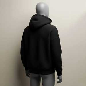 Fabricant de sweats à capuche personnalisés 360 g/m² épais à fermeture éclair intégrale, surdimensionnés, 100 % coton, brodés, unisexe, effet délavé soleil - Product Image 6