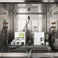 Machine de remplissage de gaz GPL à buse unique 2A Punto Star Max avec débitmètre, armoire en acier 430, écran LED 22 pouces, double tension